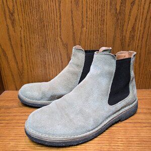 Astorflex Bitflex Italy Mens Tan/Brown Suede Crepe Sole Chelsea Boots Size 44
